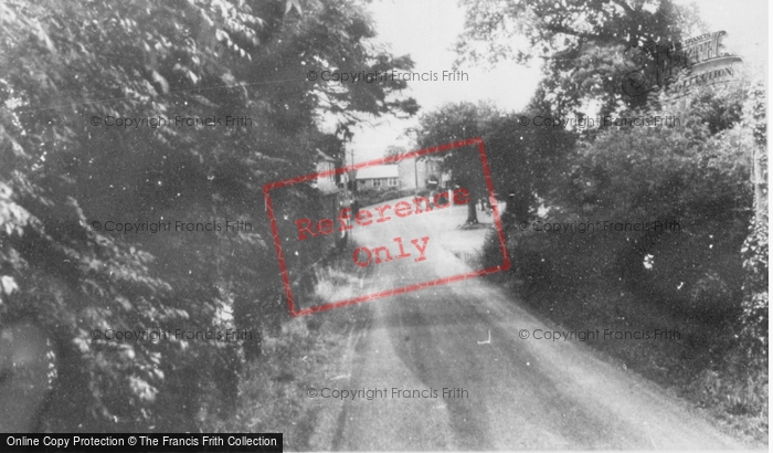 Photo of Henllan, The Village c.1955