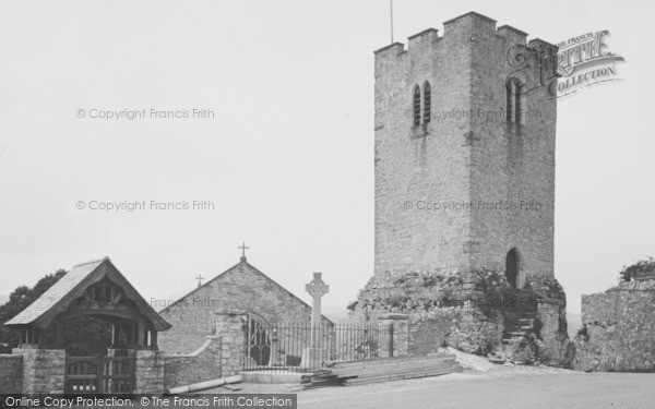 Photo of Henllan, Tower And Lychgate 1936