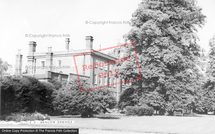 Photo of Henlow, Henlow Grange c.1955