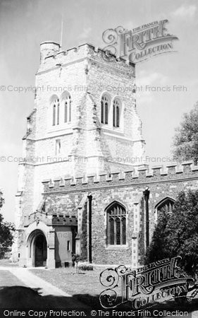 Photo of Henlow, St Mary's Church c.1955