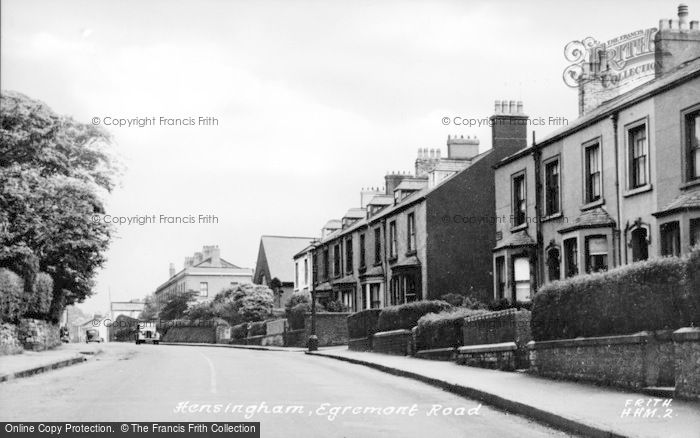 Photo of Hensingham, Egremont Road c.1955