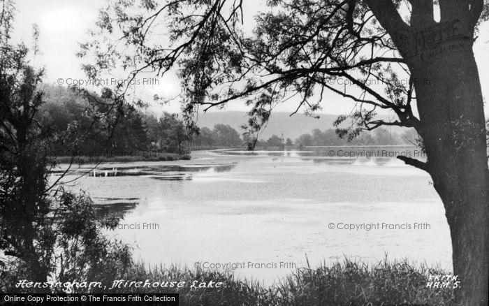 Photo of Hensingham, Mirehouse Lake c.1955