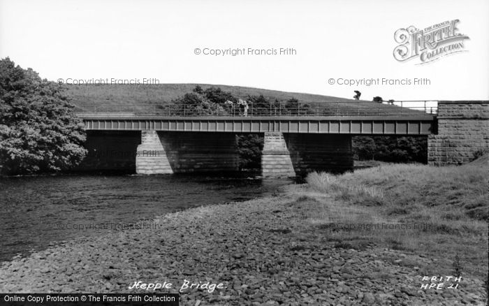 Photo of Hepple, Bridge c.1955