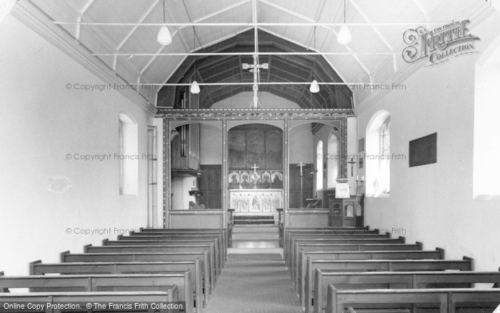 Photo of Hepple, The Church Interior c.1955