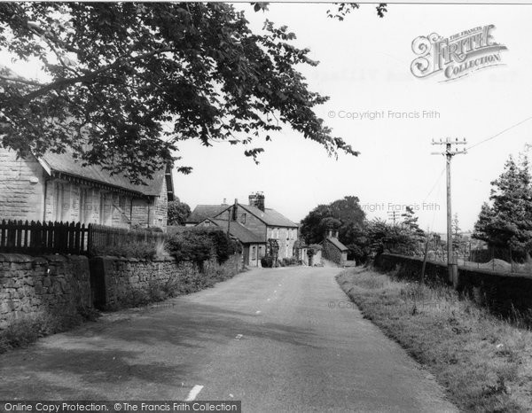 Photo of Hepple, The School And Village c.1955