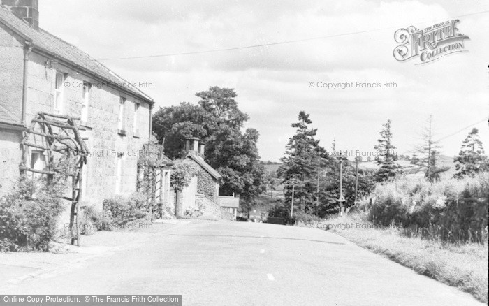Photo of Hepple, The Village c.1955