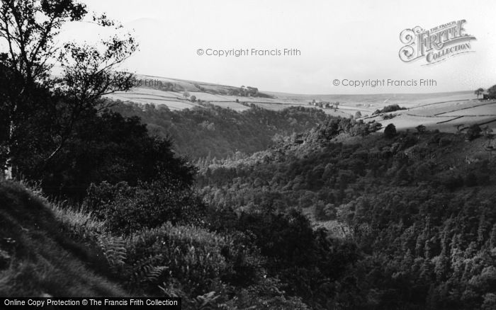 Photo of Heptonstall, Hardcastle Crags Looking North c.1965