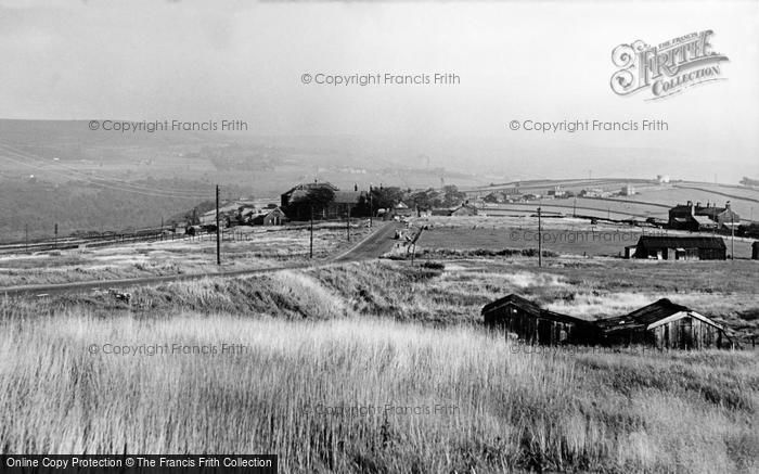 Photo of Heptonstall, Slack Top From Moor Road c.1960