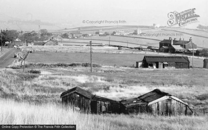 Photo of Heptonstall, Slack Top From Moor Road c.1960