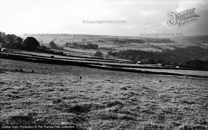 Photo of Heptonstall, View From Waterloo House c.1965