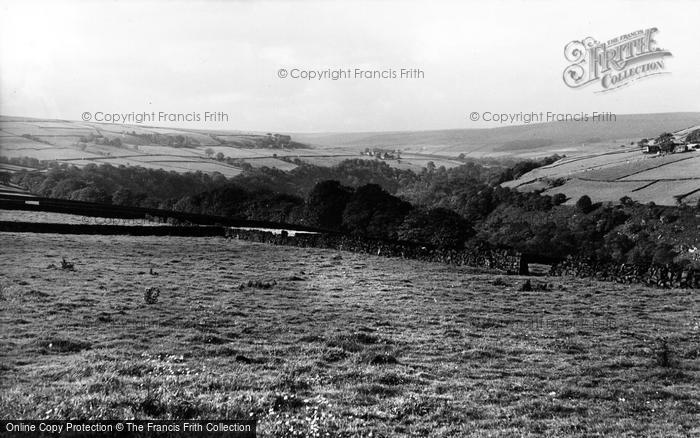 Photo of Heptonstall, View From Waterloo House c.1965