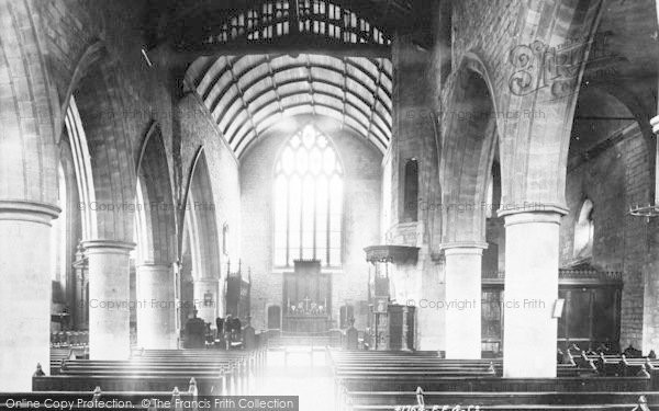Photo of Hereford, All Saints Church, Nave 1898