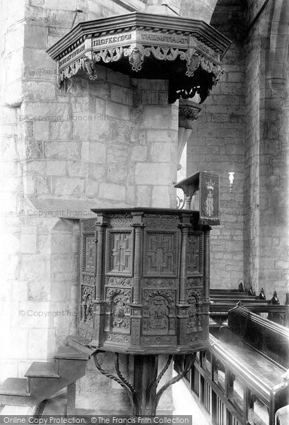 Photo of Hereford, All Saints Church, Pulpit 1898