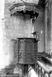 All Saints Church, Pulpit 1898, Hereford