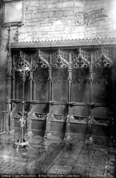 Photo of Hereford, All Saints Church, Stalls 1898