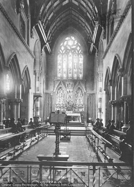 Photo of Hereford, Belmont Provisional Cathedral, Choir 1898