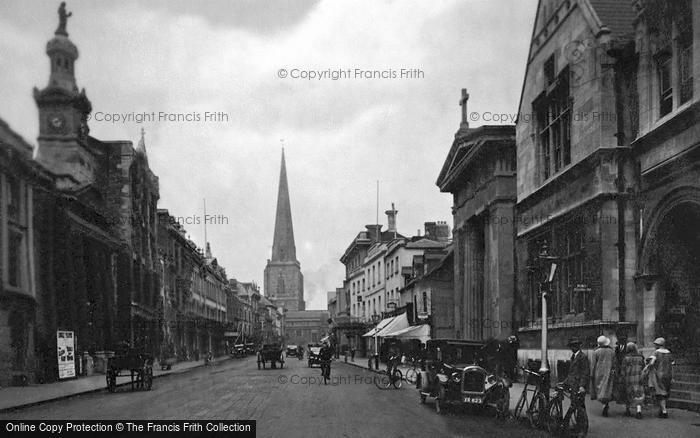 Photo of Hereford, Broad Street 1925
