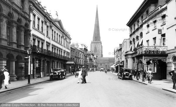 Photo of Hereford, Broad Street 1925
