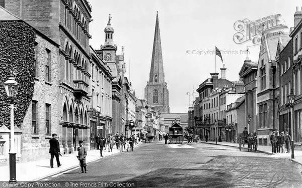 Photo of Hereford, Broad Street c.1900