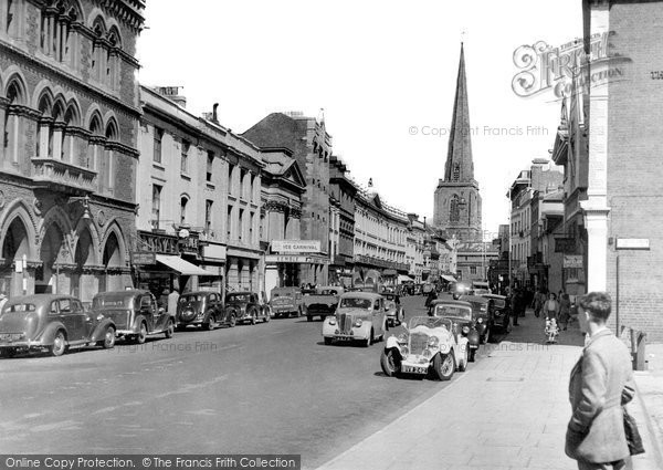 Photo of Hereford, Broad Street c.1950