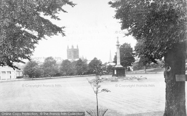 Photo of Hereford, Castle Green 1910