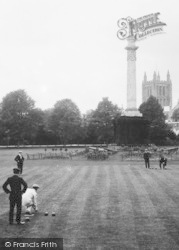 Castle Green, Bowls 1910, Hereford