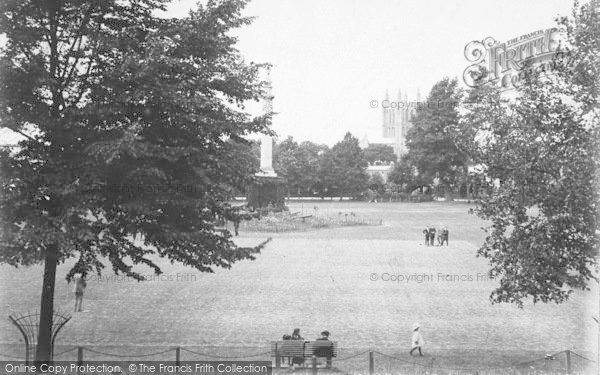 Photo of Hereford, Castle Green c.1910
