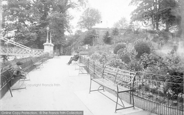 Photo of Hereford, Castle Green Gardens 1906