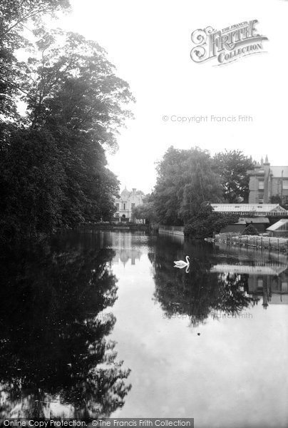 Photo of Hereford, Castle Green Lake 1910