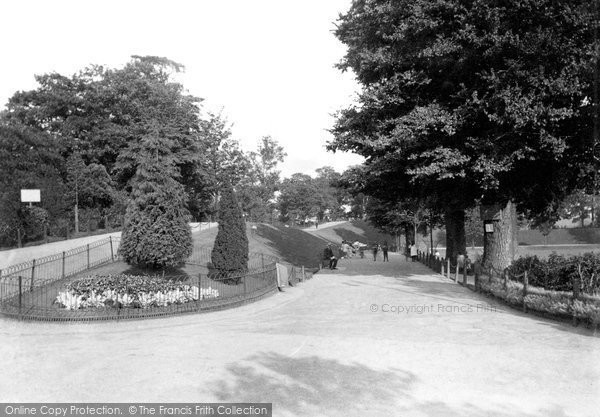 Photo of Hereford, Castle Green, Upper And Lower Walks 1906