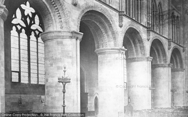 Photo of Hereford, Cathedral, Across Nave c.1869