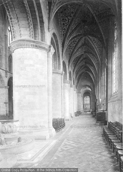 Photo of Hereford, Cathedral, Aisle Nave 1892