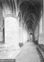Cathedral, Aisle Nave 1892, Hereford