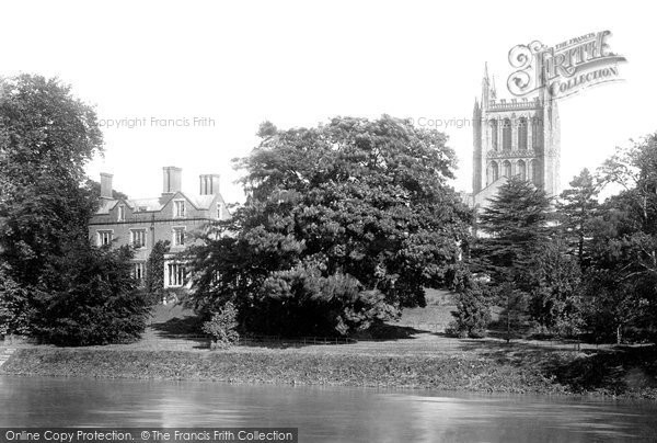 Photo of Hereford, Cathedral And Bishop's Palace 1891