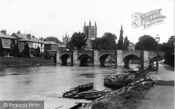 Cathedral And Bridge 1891, Hereford