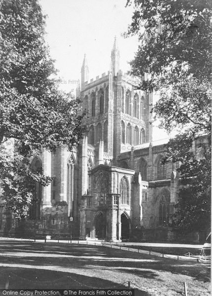 Photo of Hereford, Cathedral, Bishop Booth's Porch 1891