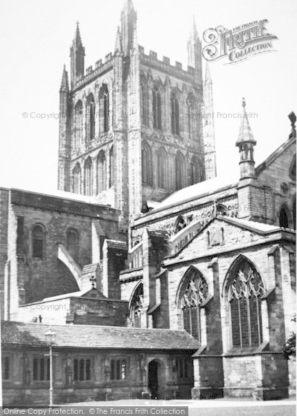 Photo of Hereford, Cathedral c.1960