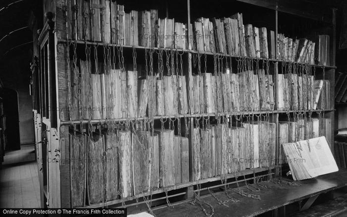 Photo of Hereford, Cathedral, Chained Library 1925