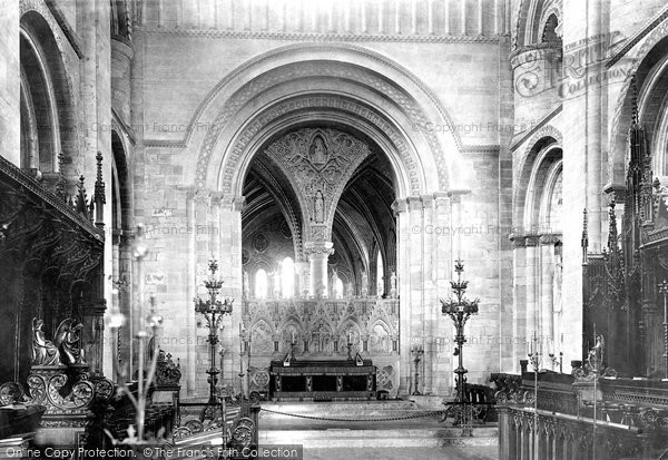 Photo of Hereford, Cathedral Choir 1892