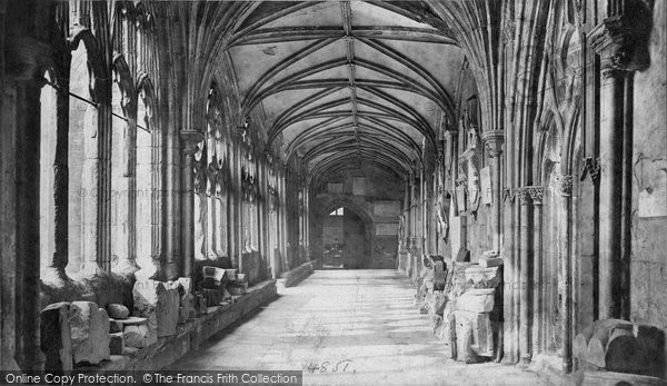 Photo of Hereford, Cathedral, Cloisters c.1869