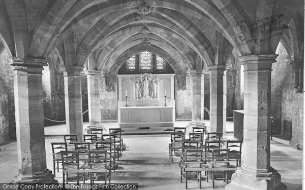 Photo of Hereford, Cathedral Crypt, Chapel Of Memory 1925