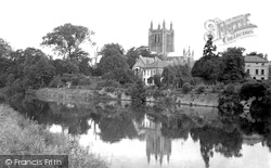 Cathedral From River 1938, Hereford
