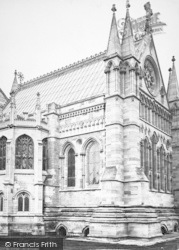 Cathedral, Lady Chapel Exterior c.1862, Hereford