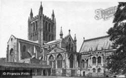 Cathedral North c.1935, Hereford