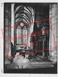 Cathedral, North Transept 1925, Hereford