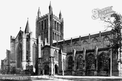 Cathedral, North West c.1869, Hereford