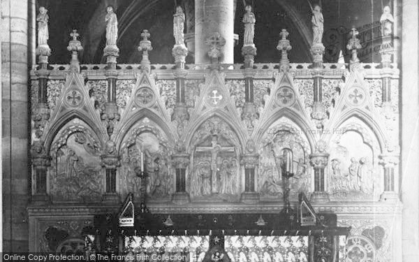 Photo of Hereford, Cathedral, Reredos c.1869