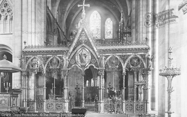 Photo of Hereford, Cathedral, Rood Screen 1891