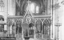 Cathedral, Rood Screen 1891, Hereford