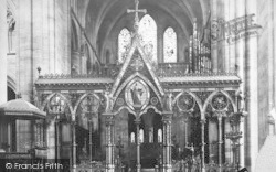 Cathedral, Rood Screen c.1869, Hereford